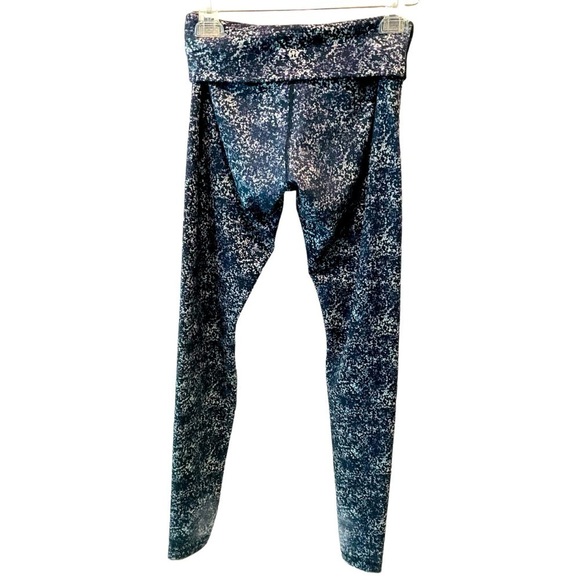 Lululemon Wunder Under High-Rise Tight Luon 30" Purple Multi Speckled Galaxy 6 - Picture 4 of 5